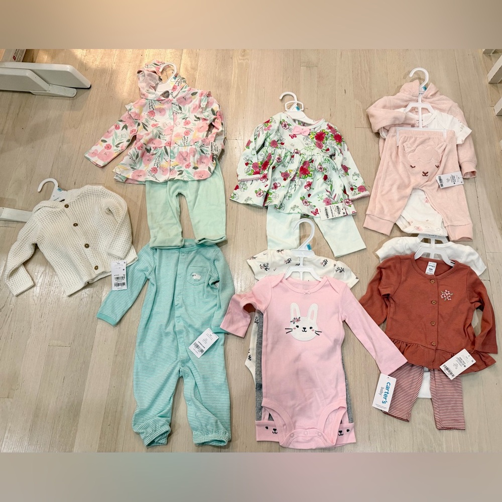 3-6 month baby girl bundle, all NWT!